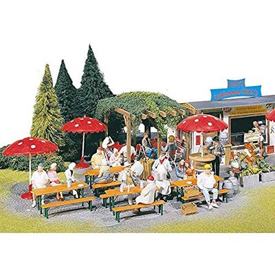 Faller POLA 331765 – zestaw do ogródka piwnego Faller POLA 331765 – zestaw do ogródka piwnego
