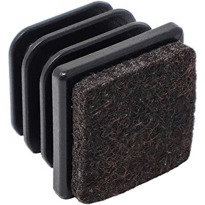 Adsamm INS-R-F-BL-2525-16 INS-R-F-BL-2525 16 x zatyczka lamelowa z filcu, czarna, 25 x 25 mm Adsamm INS-R-F-BL-2525-16 INS-R-F-BL-2525 16 x zatyczka lamelowa z filcu, czarna, 25 x 25 mm