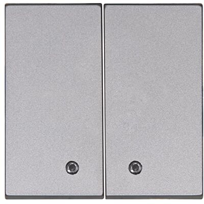 Kopp ATHENIS podwójny przełącznik kołyskowy z soczewką, przezroczysty, pasuje do hybrydowego przełącznika Smart-Switch, kolor stali, 833021182 Kopp ATHENIS podwójny przełącznik kołyskowy z soczewką, przezroczysty, pasuje do hybrydowego przełącznika Smart-Switch, kolor stali, 833021182