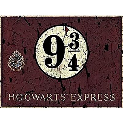 Pyramid HARRY POTTER druk na płótnie Hogwart Express 9 ¾ 60 cm x 80 cm oficjalny towar Pyramid HARRY POTTER druk na płótnie Hogwart Express 9 ¾ 60 cm x 80 cm oficjalny towar