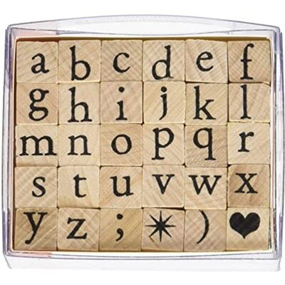 ARTEMIO Zestaw 30 kreatywnych stempli - Litery & Symbole ARTEMIO Zestaw 30 kreatywnych stempli - Litery & Symbole
