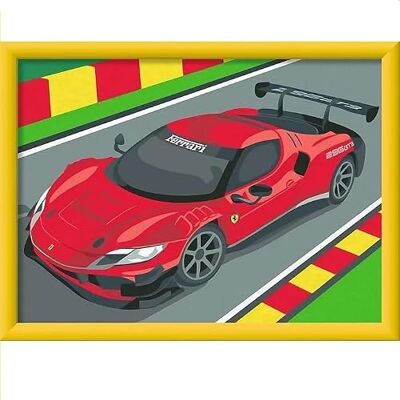 Ravensburger CreArt 12023246 Ferrari 296 GT3 malowanie według liczb od 9 lat, zestaw do malowania z ramą, pędzlem i farbami akrylowymi, prezent dla dziewcząt i chłopców Ravensburger CreArt 12023246 Ferrari 296 GT3 malowanie według liczb od 9 lat, zestaw do malowania z ramą, pędzlem i farbami akrylowymi, prezent dla dziewcząt i chłopców