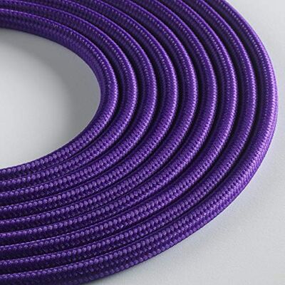 KLARTEXT – lekki okrągły tekstylny kabel do oświetlenia, 3 x 0,75 mm, fioletowy, 5 m. Uwaga: Przewód uziemiający w zestawie! Maksymalne bezpieczeństwo przeciwwstrząsowe! KLARTEXT – lekki okrągły tekstylny kabel do oświetlenia, 3 x 0,75 mm, fioletowy, 5 m. Uwaga: Przewód uziemiający w zestawie! Maksymalne bezpieczeństwo przeciwwstrząsowe!