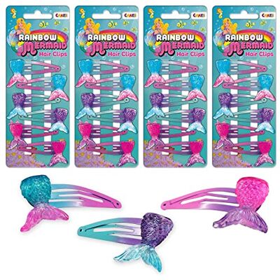 CRAZE Akcesoria Mermaid Hair Clip Megaset 24 spinki do włosów w kształcie syrenki 29640 CRAZE Akcesoria Mermaid Hair Clip Megaset 24 spinki do włosów w kształcie syrenki 29640