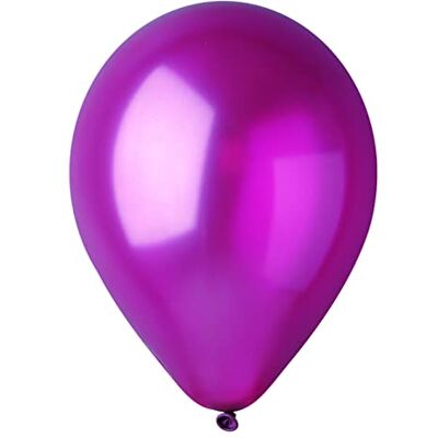 Ciao Opakowanie 100 balonów perłowych z naturalnego lateksu jakości premium G120 (Ø 33 cm/13"), czerwona perła bordowa Ciao Opakowanie 100 balonów perłowych z naturalnego lateksu jakości premium G120 (Ø 33 cm/13"), czerwona perła bordowa