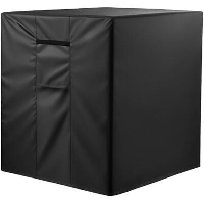 VEVOR Zewnętrzna osłona klimatyzacji 76,2 x 76,2 x 81 cm, pokrowiec ochronny przed zanieczyszczeniami do klimatyzacji, trójwarstwowa wodoodporna tkanina poliestrowa, uniwersalny rozmiar VEVOR Zewnętrzna osłona klimatyzacji 76,2 x 76,2 x 81 cm, pokrowiec ochronny przed zanieczyszczeniami do klimatyzacji, trójwarstwowa wodoodporna tkanina poliestrowa, uniwersalny rozmiar