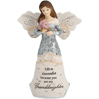Pavilion Gift company 82349 Figurka anioła wnuczki, 13,7 cm, srebrna Pavilion Gift company 82349 Figurka anioła wnuczki, 13,7 cm, srebrna