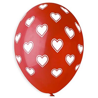 Ciao Koperta 25 balonów z naturalnymi lateksowymi sercami Premium Quality G120 (Ø 33cm / 13") Ciao Koperta 25 balonów z naturalnymi lateksowymi sercami Premium Quality G120 (Ø 33cm / 13")