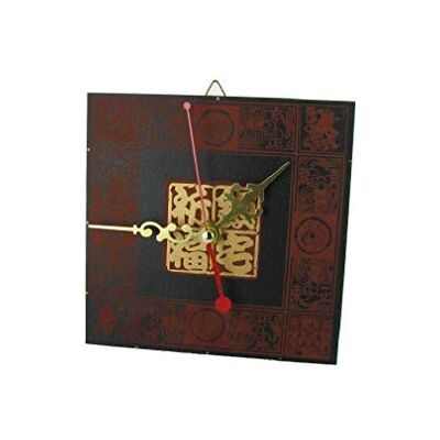 lachineuse Wiszący na stół lub ścianę, 15 x 15 cm, pomysł na dekorację, życzenia i szczęście lachineuse Wiszący na stół lub ścianę, 15 x 15 cm, pomysł na dekorację, życzenia i szczęście