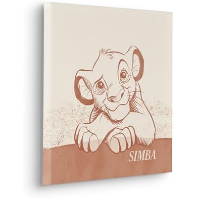 Komar Obraz na blejtramie Disney The Lion King It´s Simba rozmiar: 40 x 40 cm obraz na płótnie, pokój dziecięcy Komar Obraz na blejtramie Disney The Lion King It´s Simba rozmiar: 40 x 40 cm obraz na płótnie, pokój dziecięcy