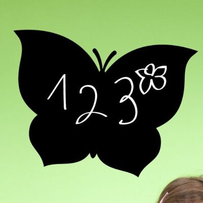 AMBIENCE STICKER Naklejka na Ścianę - Motyl - 35x45cm AMBIENCE STICKER Naklejka na Ścianę - Motyl - 35x45cm