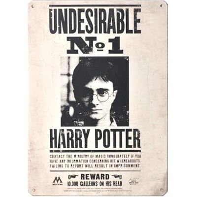 Half Moon Bay Harry Potter Wall Art Niepożądane znaki blaszane nr 1 plakaty z Harrym Potterem do sypialni Dekoracja sypialni Harry Potter i akcesoria do sypialni dla chłopców Metalowa sztuka Half Moon Bay Harry Potter Wall Art Niepożądane znaki blaszane nr 1 plakaty z Harrym Potterem do sypialni Dekoracja sypialni Harry Potter i akcesoria do sypialni dla chłopców Metalowa sztuka