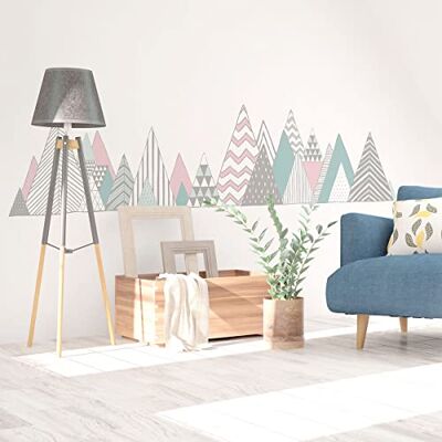 Ambiance Sticker Ambiance Naklejki ścienne dla dzieci Dekoracja pokoju dziecięcego Naklejka ścienna Olbrzymia Adhesif Pensacola H95 x W135 cm Ambiance Sticker Ambiance Naklejki ścienne dla dzieci Dekoracja pokoju dziecięcego Naklejka ścienna Olbrzymia Adhesif Pensacola H95 x W135 cm