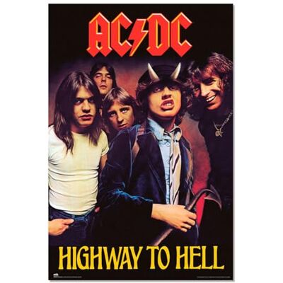 Grupo Erik Poster ACDC Highway to Hell Grupo Erik Poster ACDC Highway to Hell