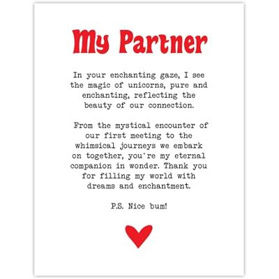 Artery8 Wiersz miłosny jednorożec magiczny partner romantyczna poezja sypialnia duży plakat na ścianę druk gruby papier 45 x 61 cm Artery8 Wiersz miłosny jednorożec magiczny partner romantyczna poezja sypialnia duży plakat na ścianę druk gruby papier 45 x 61 cm