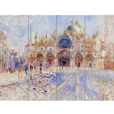 Artery8 Pierre Auguste Renoir Piazza San Marco Wenecja XL olbrzymi panel plakat (8 sekcji) Artery8 Pierre Auguste Renoir Piazza San Marco Wenecja XL olbrzymi panel plakat (8 sekcji)