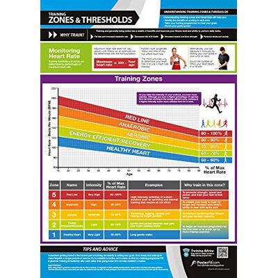 GYM010L Strefy treningowe i progi laminowany plakat do domu i siłowni DARMOWE wsparcie szkolenia wideo online Rozmiar 841 mm x 594 mm (A1) Poprawia osobistą sprawność fizyczną GYM010L Strefy treningowe i progi laminowany plakat do domu i siłowni DARMOWE wsparcie szkolenia wideo online Rozmiar 841 mm x 594 mm (A1) Poprawia osobistą sprawność fizyczną