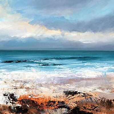 Joanne Last The Art Group (Sea Surge) Obraz na Ścianę, Obrazy Druk na Płótnie, Wielokolorowy, 40 x 40 cm Joanne Last The Art Group (Sea Surge) Obraz na Ścianę, Obrazy Druk na Płótnie, Wielokolorowy, 40 x 40 cm