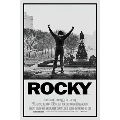 Close Up Główny plakat filmowy Rocky (61 cm x 91,5 cm) Close Up Główny plakat filmowy Rocky (61 cm x 91,5 cm)