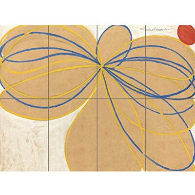 Artery8 Hilma Af Klint Group V siedem szpiczastych gwiazd nr 1 XL gigantyczny plakat panelowy (8 sekcji) Artery8 Hilma Af Klint Group V siedem szpiczastych gwiazd nr 1 XL gigantyczny plakat panelowy (8 sekcji)