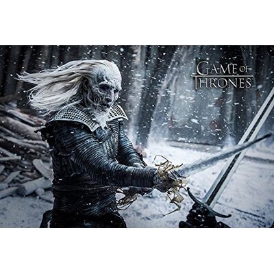 empireposter Game of Thrones-White Walker Fantasy Film Movie plakat o rozmiarze 91,5 x 61 cm, papier, kolorowy, 91,5 x 61 x 0,14 cm empireposter Game of Thrones-White Walker Fantasy Film Movie plakat o rozmiarze 91,5 x 61 cm, papier, kolorowy, 91,5 x 61 x 0,14 cm