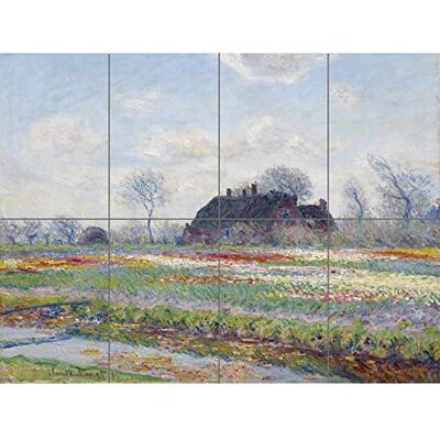 Artery8 Claude Monet Tulipan Fields At Sassenheim obraz XL olbrzymi panel plakat (8 sekcji) Artery8 Claude Monet Tulipan Fields At Sassenheim obraz XL olbrzymi panel plakat (8 sekcji)