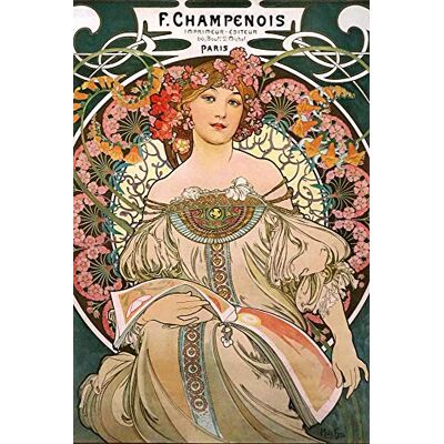 Close Up Mucha plakat secesja F. Champenois 1897 (61 cm x 91,5 cm) Close Up Mucha plakat secesja F. Champenois 1897 (61 cm x 91,5 cm)