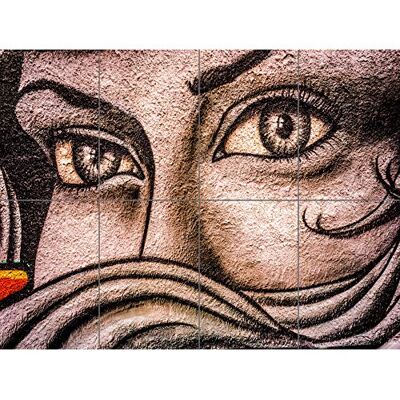 Artery8 Graffiti Eyes Dublin XL ogromny plakat (8 części) Artery8 Graffiti Eyes Dublin XL ogromny plakat (8 części)