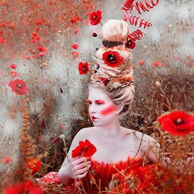 Pro-Art G1853A obraz ścienny Giclee "Poppy Fay", kolorowy Pro-Art G1853A obraz ścienny Giclee "Poppy Fay", kolorowy