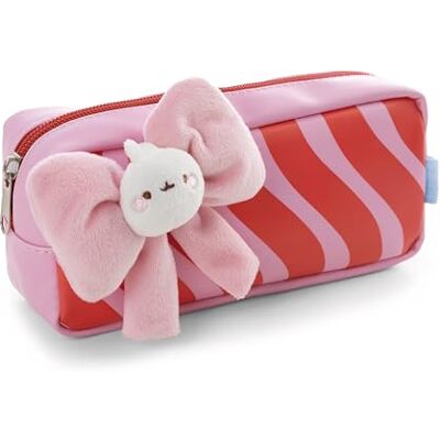 NICI 62791 piórnik Molang, piórnik z uroczą pluszową kokardką dla dziewcząt i kobiet, torba szkolna, etui biurowe lub kosmetyczka, 9 x 19 x 6 cm, różowy NICI 62791 piórnik Molang, piórnik z uroczą pluszową kokardką dla dziewcząt i kobiet, torba szkolna, etui biurowe lub kosmetyczka, 9 x 19 x 6 cm, różowy