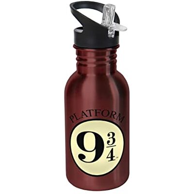 Gedalabels infinite by GEDA LABELS (INFKH) Butelka do picia Harry Potter 9 3/4 i herb 500 ml Gedalabels infinite by GEDA LABELS (INFKH) Butelka do picia Harry Potter 9 3/4 i herb 500 ml