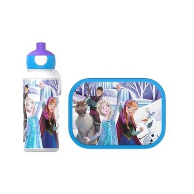 Mepal Zestaw śniadaniowy Campus dla dzieci z butelką na napoje i pudełkiem na lunch zestaw śniadaniowy do szkoły lub w podróż 400 + 750 ml Frozen Friends Mepal Zestaw śniadaniowy Campus dla dzieci z butelką na napoje i pudełkiem na lunch zestaw śniadaniowy do szkoły lub w podróż 400 + 750 ml Frozen Friends
