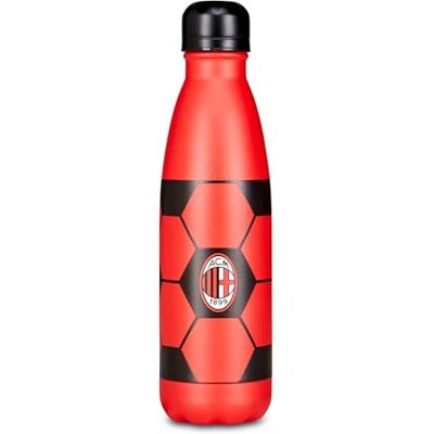 Seven Milan, czerwony, 500 ml, stal nierdzewna, wolna od BPA, utrzymująca ciepło 12h reddo 24h, szkoła, podróże, sport, dzieci, młodzież, dorośli piłka nożna, oficjalny produkt Seven Milan, czerwony, 500 ml, stal nierdzewna, wolna od BPA, utrzymująca ciepło 12h reddo 24h, szkoła, podróże, sport, dzieci, młodzież, dorośli piłka nożna, oficjalny produkt