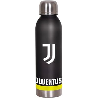 Seven JUVENTUS termos dla chłopców z tritanu, 750 ml, miękkie w dotyku, dla dzieci, chłopców, piłki nożnej, oficjalny produkt, pomysł na prezent Seven JUVENTUS termos dla chłopców z tritanu, 750 ml, miękkie w dotyku, dla dzieci, chłopców, piłki nożnej, oficjalny produkt, pomysł na prezent