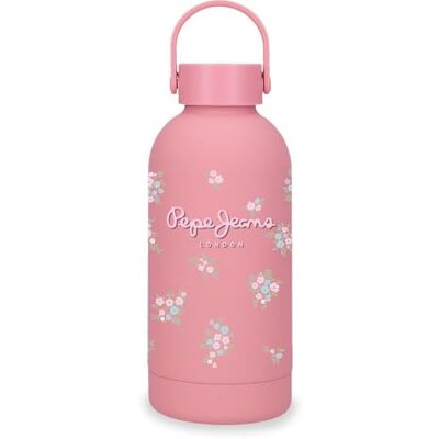 6063142 Pepe Jeans Abbey Butelka ze stali nierdzewnej różowa 6,5x18,5x6,5 cm Stal nierdzewna firmy Joumma Bags, Różowy kolor, Talla única, Butelka ze stali nierdzewnej 6063142 Pepe Jeans Abbey Butelka ze stali nierdzewnej różowa 6,5x18,5x6,5 cm Stal nierdzewna firmy Joumma Bags, Różowy kolor, Talla única, Butelka ze stali nierdzewnej