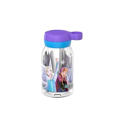 Mepal Butelka z Słomką Campus Zakrętka z Uchwytem Higieniczne Zamknięcie Butelka na wodę ze słomką Szczelny i Można Myć w Zmywarce 450 ml Frozen Friends Mepal Butelka z Słomką Campus Zakrętka z Uchwytem Higieniczne Zamknięcie Butelka na wodę ze słomką Szczelny i Można Myć w Zmywarce 450 ml Frozen Friends