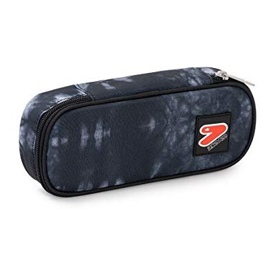 301022031-822 Seven Pencil case TYE AND DYE BOY Pen Bag, Box for Stationery, Pen Pouch, Perfect for School Supplies, for Teen, Girls&Boys, Italian Design, black/gray 301022031-822 Seven Pencil case TYE AND DYE BOY Pen Bag, Box for Stationery, Pen Pouch, Perfect for School Supplies, for Teen, Girls&Boys, Italian Design, black/gray