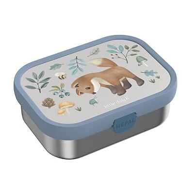 Mepal Pudełko na Lunch Bento ze Stali Nierdzewnej Campus Pudełko na lunch dla dzieci Pudełko na lunch dla dzieci z przegrodami i widelcem Można myć w zmywarce 750 ml Forest Friends Mepal Pudełko na Lunch Bento ze Stali Nierdzewnej Campus Pudełko na lunch dla dzieci Pudełko na lunch dla dzieci z przegrodami i widelcem Można myć w zmywarce 750 ml Forest Friends