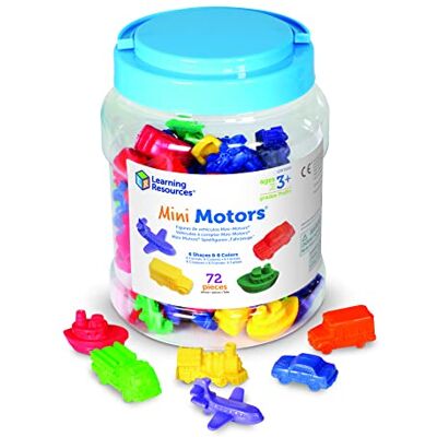 Learning Resources Mini Motors Liczniki 72-Kawałek Zestaw Learning Resources Mini Motors Liczniki 72-Kawałek Zestaw