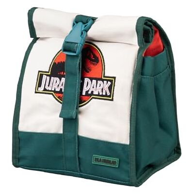 Grupo Erik Insulated Lunch Bag Jurassic Park Merchandise 8.7 x 13 x 6.3 in 22 x 33 x 16 cm Cool Bag Lunch Box Adults, Kids Lunch Box, School Lunch Bag Jurassic Park Gifts, Jurassic World Rebirth Torba piknikowa do pracy, torba na lunch dla mężczyzn Grupo Erik Insulated Lunch Bag Jurassic Park Merchandise 8.7 x 13 x 6.3 in 22 x 33 x 16 cm Cool Bag Lunch Box Adults, Kids Lunch Box, School Lunch Bag Jurassic Park Gifts, Jurassic World Rebirth Torba piknikowa do pracy, torba na lunch dla mężczyzn