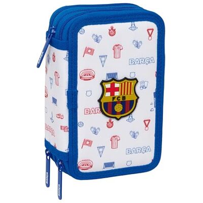 412648857 M857A F.C. Barcelona Przedszkole Piórnik szkolny z 37 przydatnymi przyborami dla dzieci, idealny dla dzieci w wieku od 5 do 14 lat, wygodny i wszechstronny, jakość i trwałość, 12,5 x 5,5 x 19,5 cm 412648857 M857A F.C. Barcelona Przedszkole Piórnik szkolny z 37 przydatnymi przyborami dla dzieci, idealny dla dzieci w wieku od 5 do 14 lat, wygodny i wszechstronny, jakość i trwałość, 12,5 x 5,5 x 19,5 cm