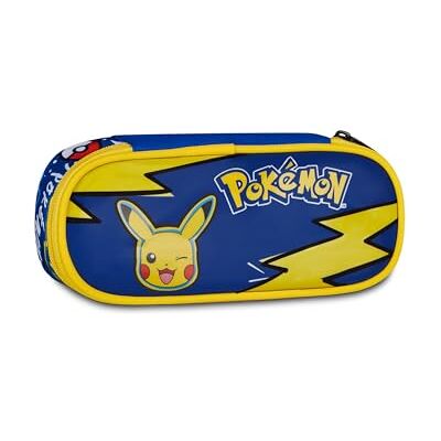 30G502601-5D8 Seven Piórnik Round Plus Pokemon, niebieski, przestronna komora wewnętrzna, uchwyt na długopisy, przegroda z gumkami, kieszeń na zamek błyskawiczny, akcesoria plecak, szkoła podstawowa i gimnazjalna 30G502601-5D8 Seven Piórnik Round Plus Pokemon, niebieski, przestronna komora wewnętrzna, uchwyt na długopisy, przegroda z gumkami, kieszeń na zamek błyskawiczny, akcesoria plecak, szkoła podstawowa i gimnazjalna