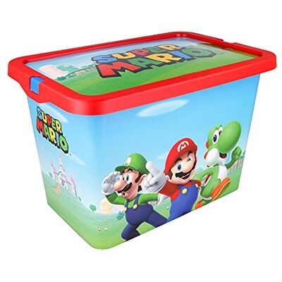 Stor Ozdobne pudełko do przechowywania, pojemność 7 l, Super Mario Stor Ozdobne pudełko do przechowywania, pojemność 7 l, Super Mario
