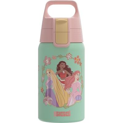 6059.40 SIGG Butelka do picia dla dzieci ze stali nierdzewnej – Shield One Disney Princesses – nadaje się do napojów gazowanych – szczelna – lekka jak piórko – nie zawiera BPA – sport i szkoła – niebieska, 6059.40 SIGG Butelka do picia dla dzieci ze stali nierdzewnej – Shield One Disney Princesses – nadaje się do napojów gazowanych – szczelna – lekka jak piórko – nie zawiera BPA – sport i szkoła – niebieska,