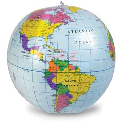 Learning Resources Inflatable Globe Without Light Learning Resources Inflatable Globe Without Light