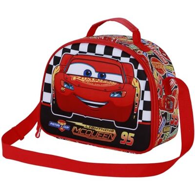 08201 Disney, Torba na lunch 3D Unisex Kids, Red Cars 3, Jeden rozmiar, Czerwony Cars 3, 70AA 08201 Disney, Torba na lunch 3D Unisex Kids, Red Cars 3, Jeden rozmiar, Czerwony Cars 3, 70AA