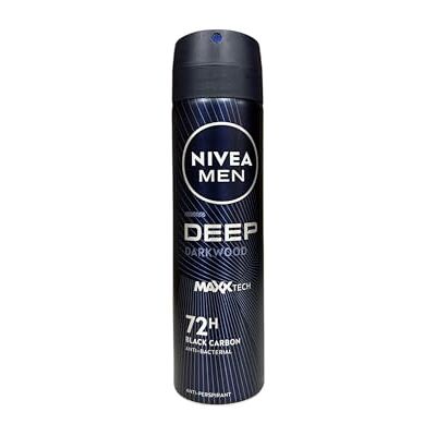 Beiersdorf NIVEA Męski dezodorant antyperspiracyjny w sprayu, 150 ml Beiersdorf NIVEA Męski dezodorant antyperspiracyjny w sprayu, 150 ml