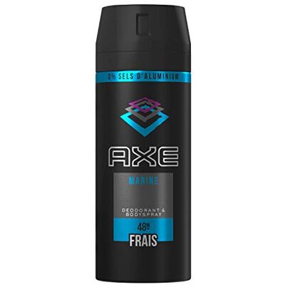 Axe Marine Spray Dezodorant - 6 x 150 ml Axe Marine Spray Dezodorant - 6 x 150 ml