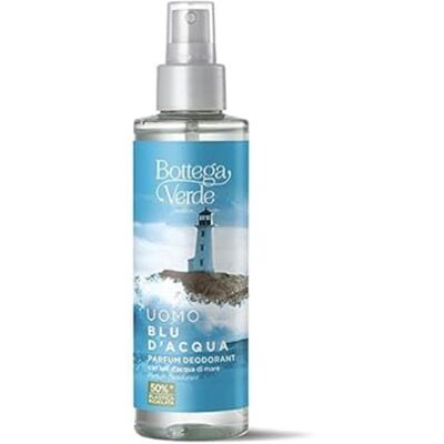 Bottega Verde UOMO Blu d'Acqua Parfém Dezodorant - Spray z Zapachem Bottega Verde UOMO Blu d'Acqua Parfém Dezodorant - Spray z Zapachem