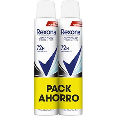 Rexona Advance Protection Invisible Aqua 72h dezodorant w sprayu dla kobiet 2x200ml Rexona Advance Protection Invisible Aqua 72h dezodorant w sprayu dla kobiet 2x200ml